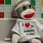 I love my Pediatric Dentist sock monkey