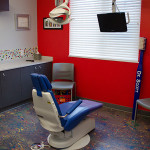 Dr. Scotts red dental room